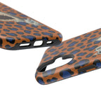 Shark Bite Leopard Print Phone Case — Magnetic Impact-Resistant