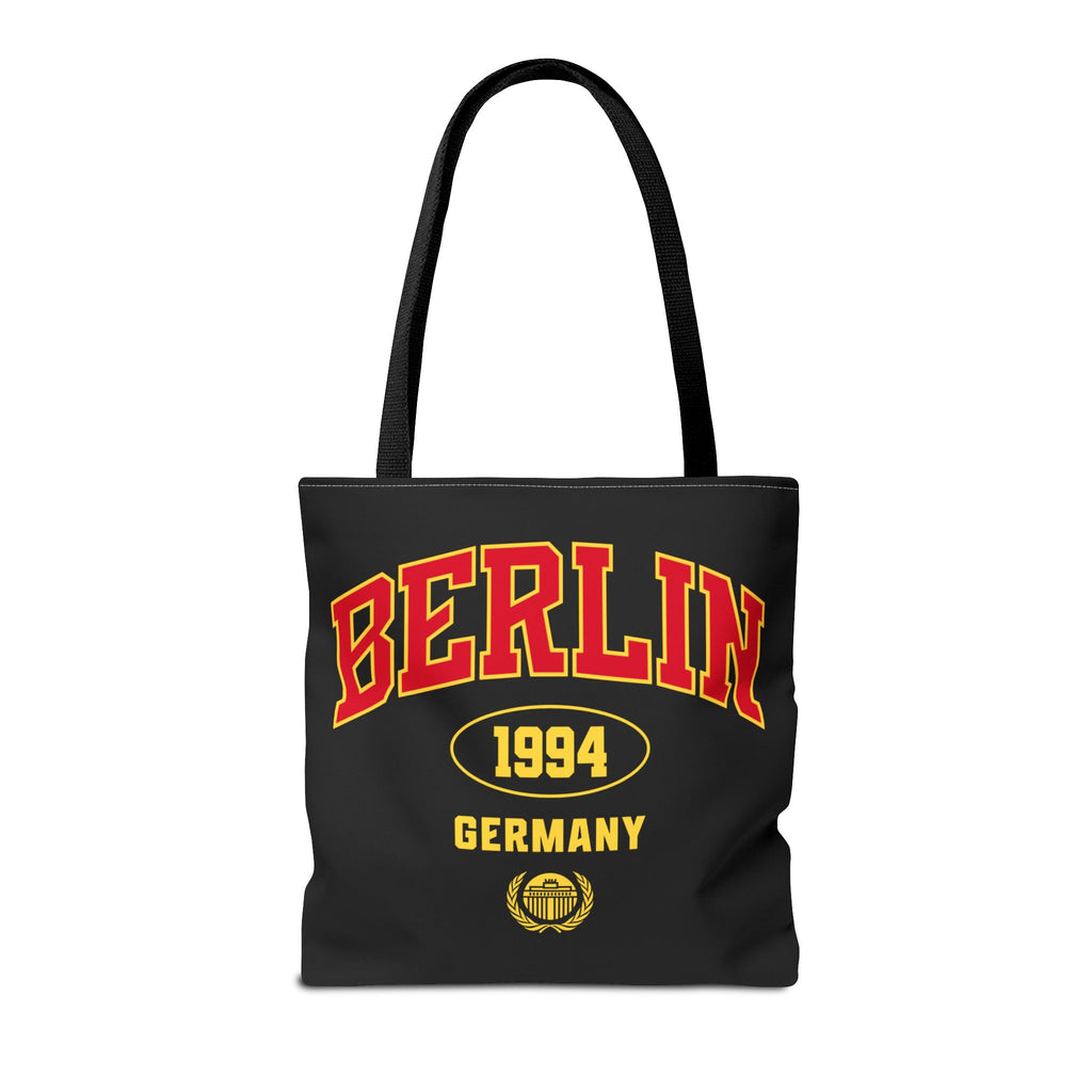 Berlin Germany 1994 Athletic Font Tote Bag | Vintage Sport Logo