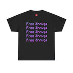 Graphic Tee Free Shrugs Retro Y2K Unisex Heavy Cotton Tee