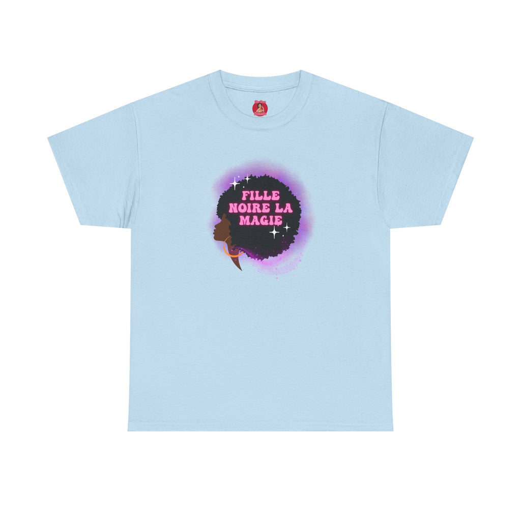 Black Girl Magic Unisex Tee, French Magie des Filles Noires, Afro, Black Excellence, Black History Shirt, Gift for Women and Girls,