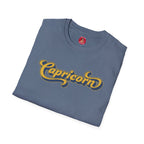 Capricorn zodiac sign crew neck T-shirt