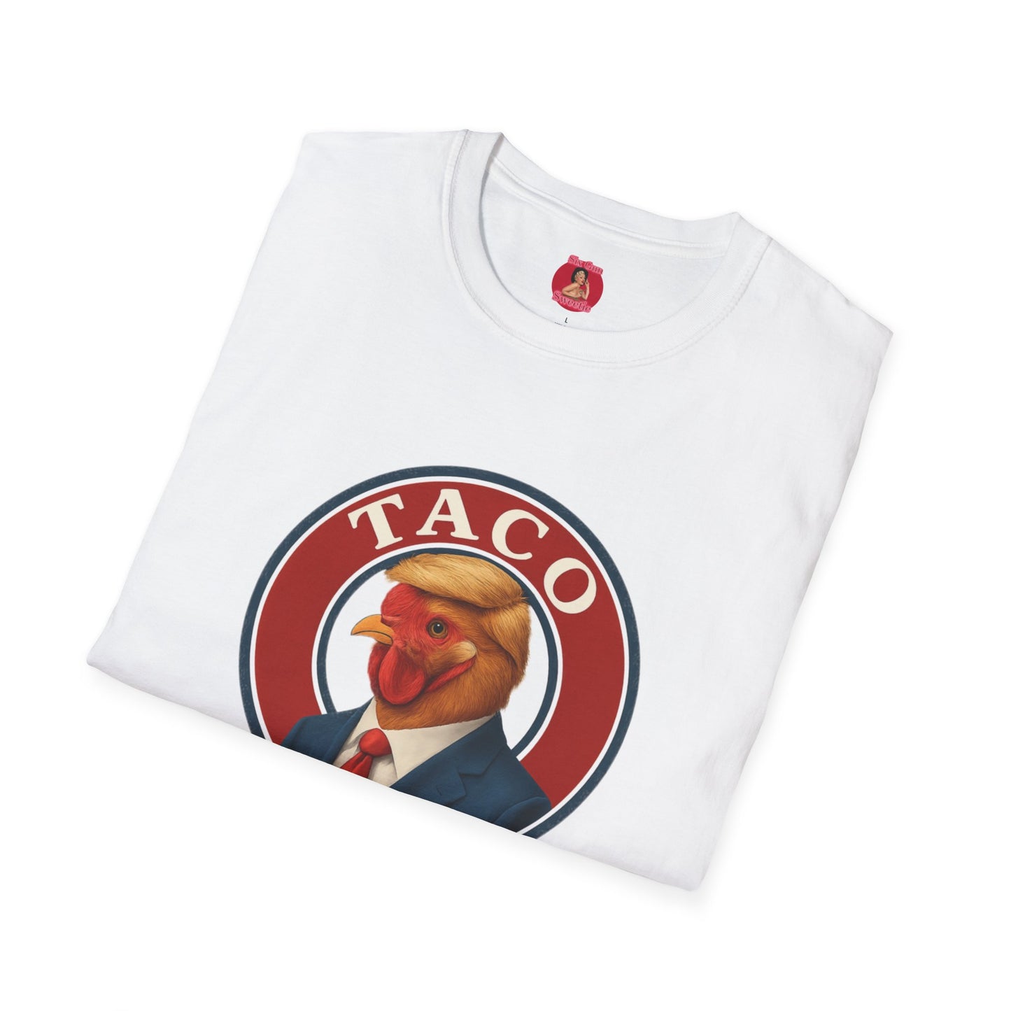 T-Shirt - Taco Trump Funny Chicken Design
