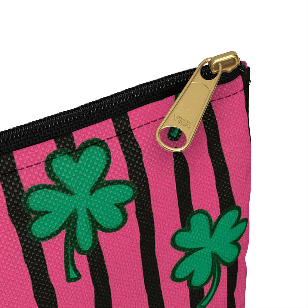 Clover Stripe Accessory Pouch