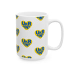 Mug Yellow Heart Ukraine Support Ceramic