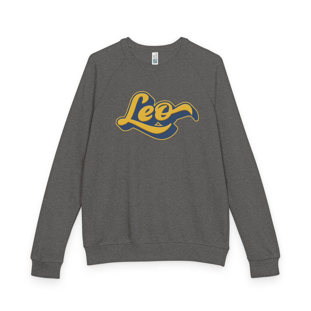 Leo zodiac Unisex French Terry Crewneck Sweatshirt, Halloween Apparel, Casual Wear, Gifts for Friends, Cozy Graphics