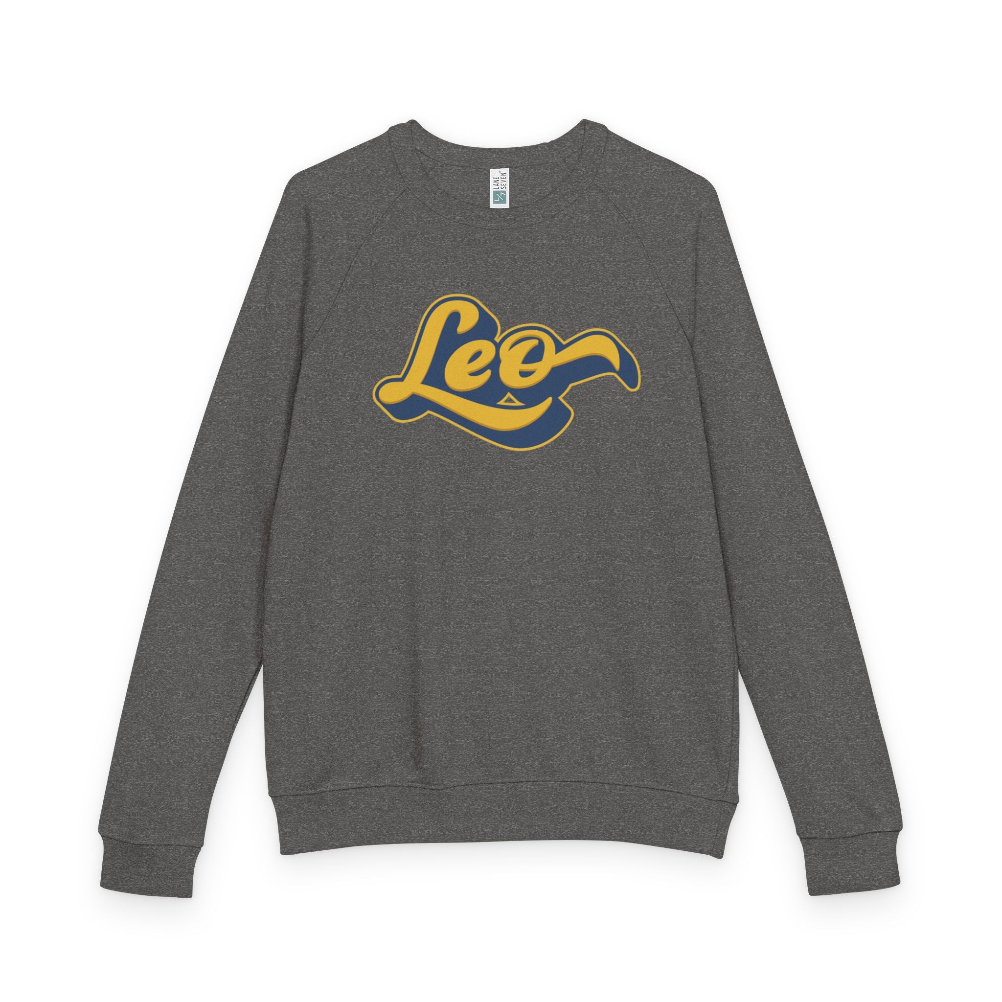 Leo zodiac Unisex French Terry Crewneck Sweatshirt, Halloween Apparel, Casual Wear, Gifts for Friends, Cozy Graphics