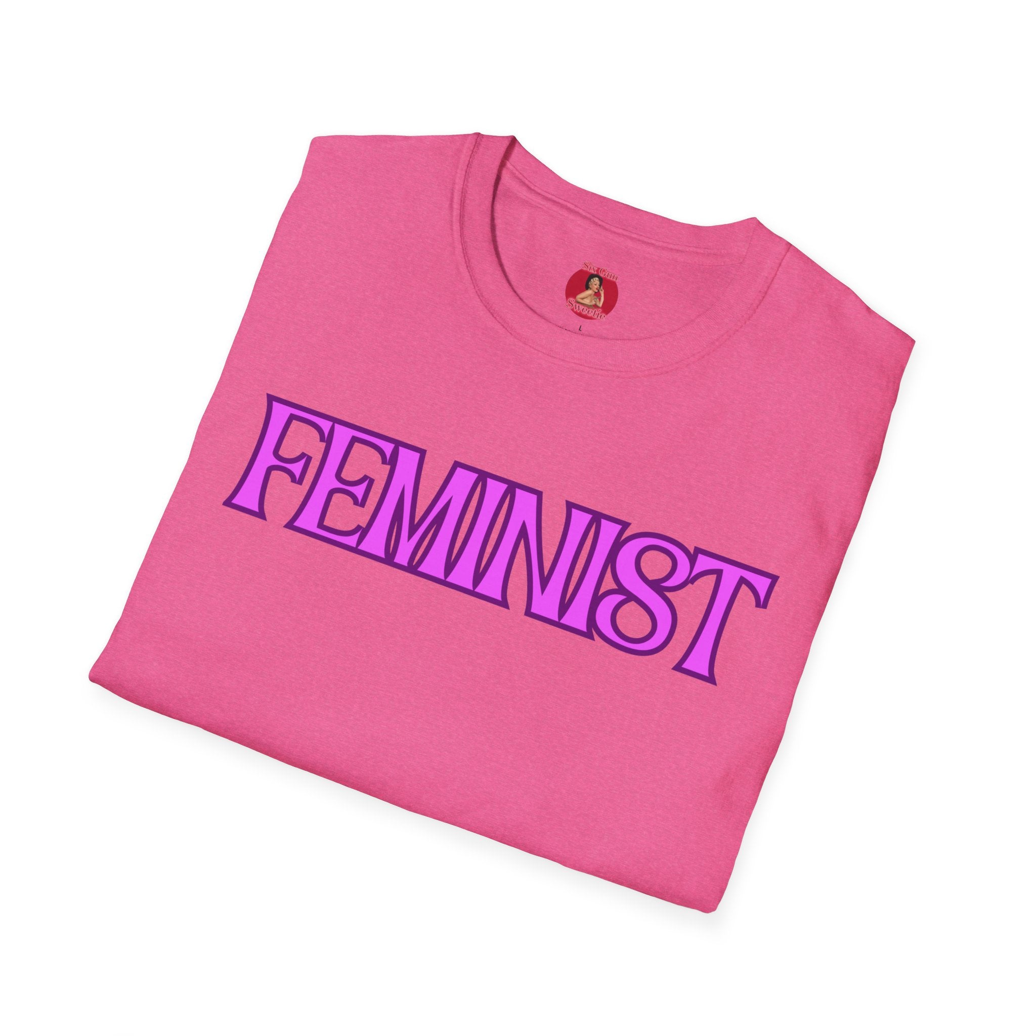 Feminist Minimalist Tee — Women's Rights Graphic T-Shirt