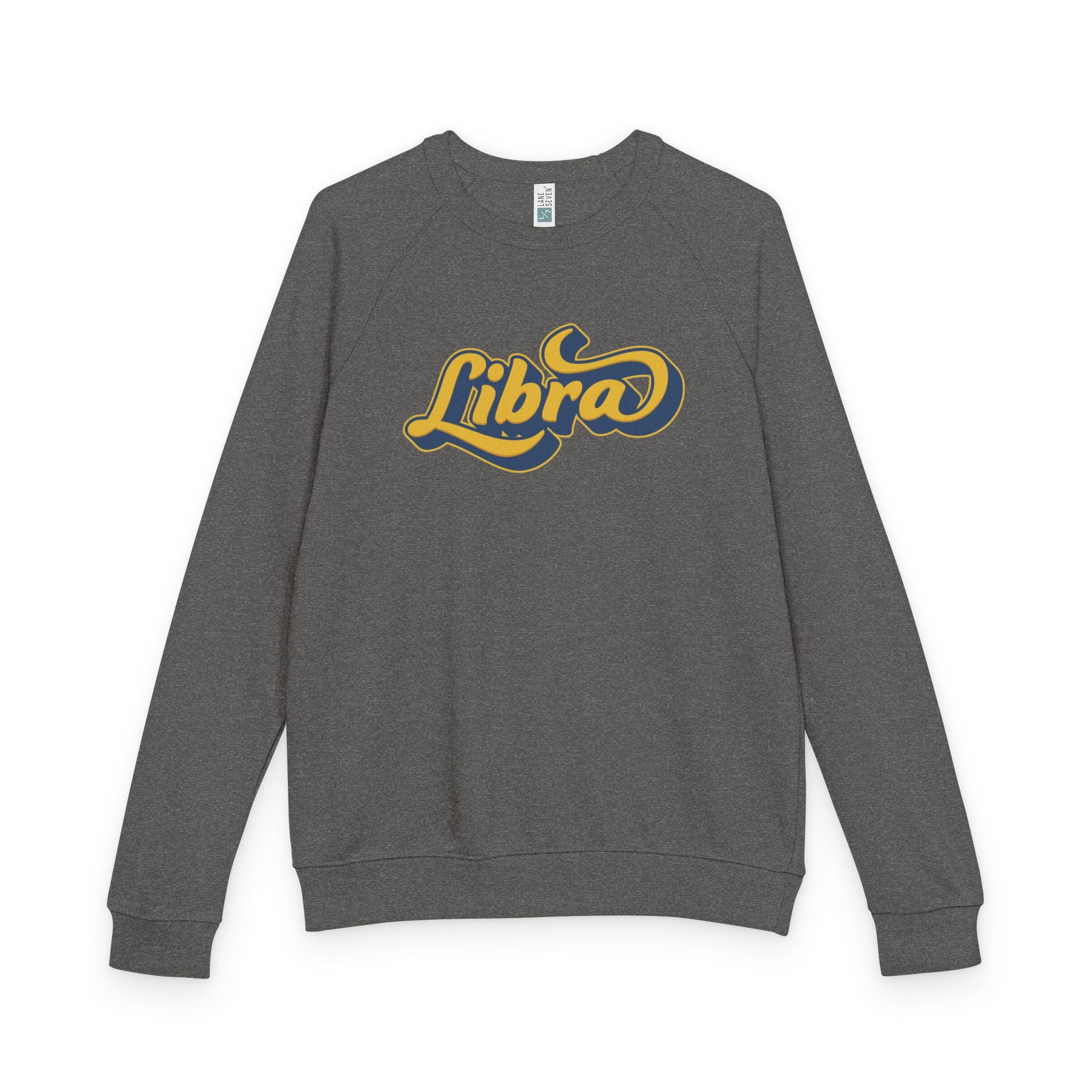 Libra zodiac Unisex French Terry Crewneck Sweatshirt, Halloween Apparel, Casual Wear, Gifts for Friends, Cozy Graphics