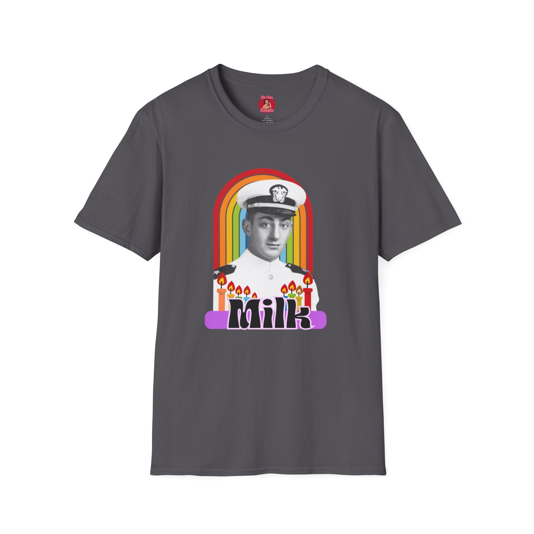 Harvey Milk LGBT Pride Unisex T-Shirt, Gay Activist San Francisco Castro Navy Veteran Tee, LGBTQ Apparel, Rainbow Shirt, Equality Gift