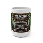 Mug 15oz Portland Peace Frog Anti Fascist Democracy Immigrant Communities