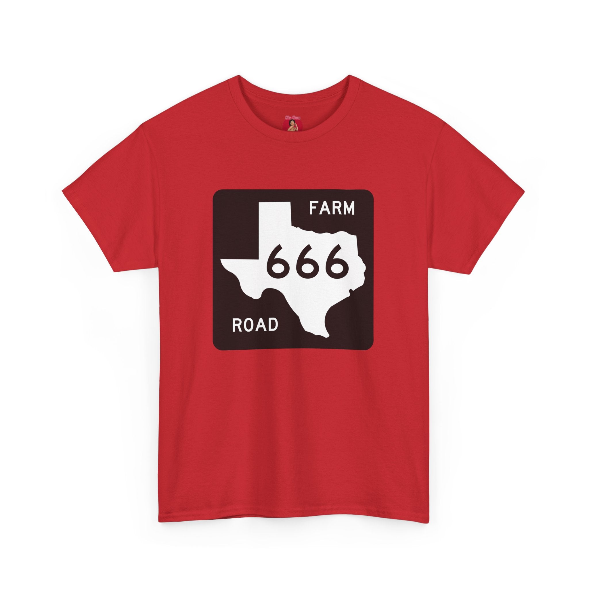 Texas Farm Road 666 Sign, Highway to Hell, Hail Satan Unisex T-shirt