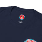 Chinease New Year, Fire Horse Graphic Tee — Flaming Horse Illustration T-Shirt (Oriental Zodiac-inspired) black, and red