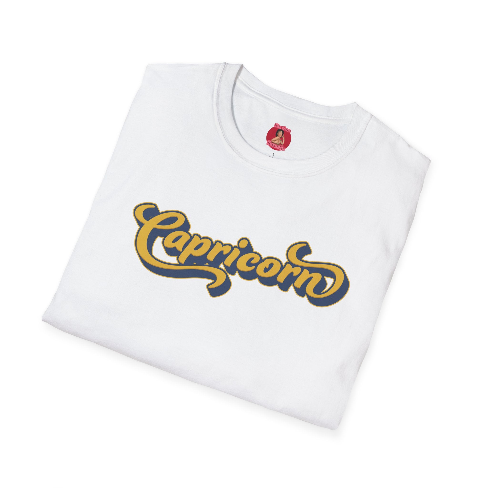 Capricorn zodiac sign crew neck T-shirt