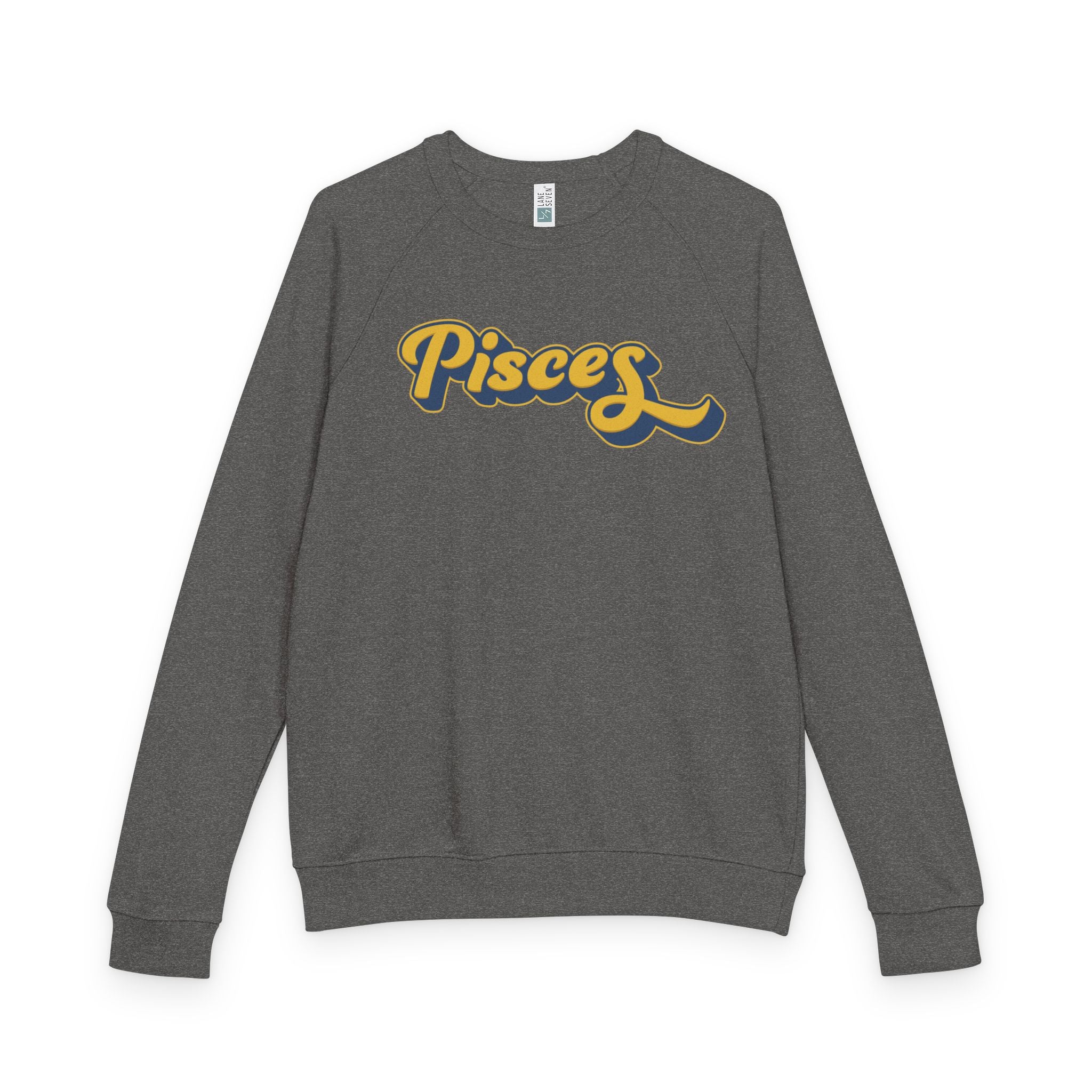 Pisces zodiac Unisex French Terry Crewneck Sweatshirt, Halloween Apparel, Casual Wear, Gifts for Friends, Cozy Graphics