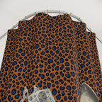 Leopard Print Shark Shower Curtain — Bold Ocean & Animal Print Bathroom Decor