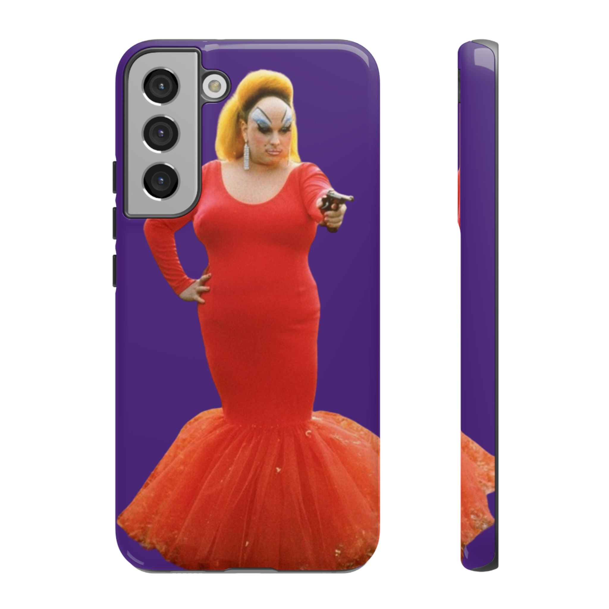 Divine Pink Flamingos John Waters Samsung Galaxy phone case