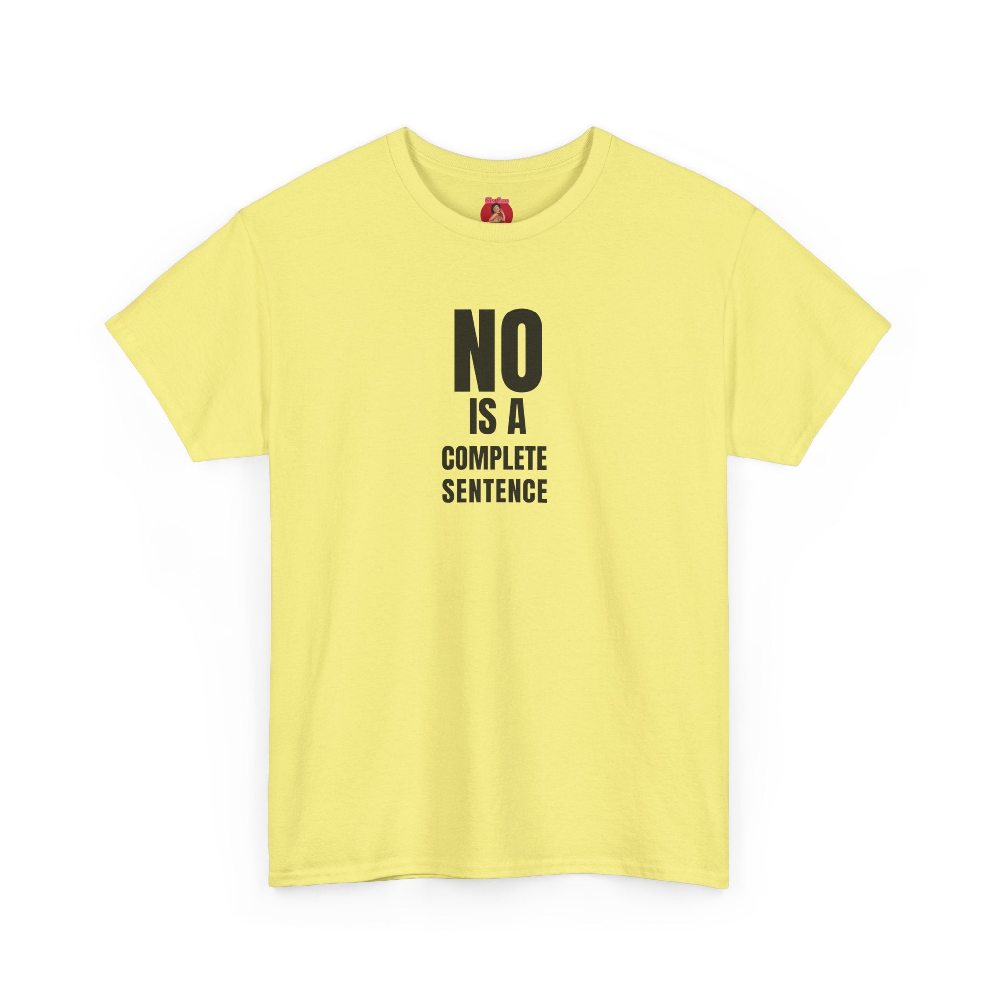 No is a complete sentence.