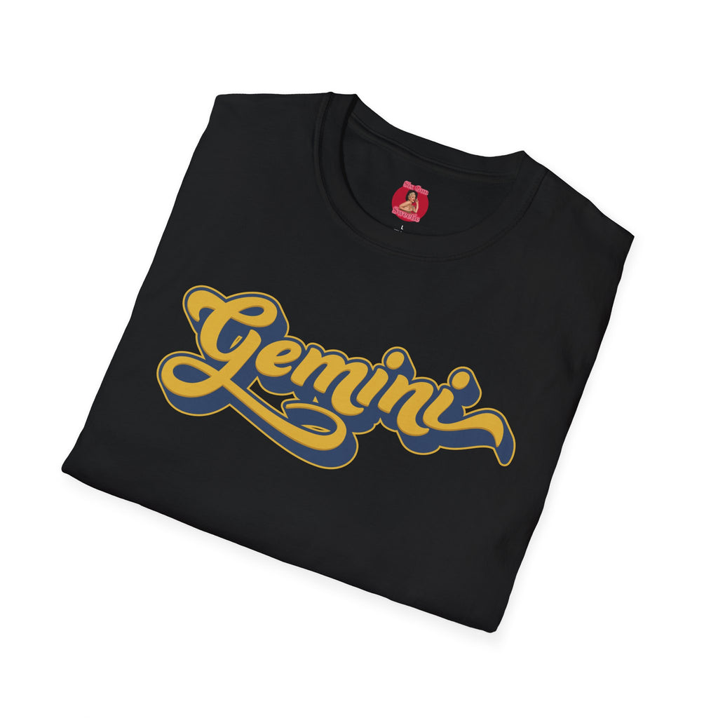 Gemini zodiac sign unisex crew neck T-shirt