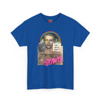 David Bowie Retro Glam Rock Mugshot Unisex Tshirt, Heavy Quality Cotton Shirt, Thin White Duke, Ziggy Stardust