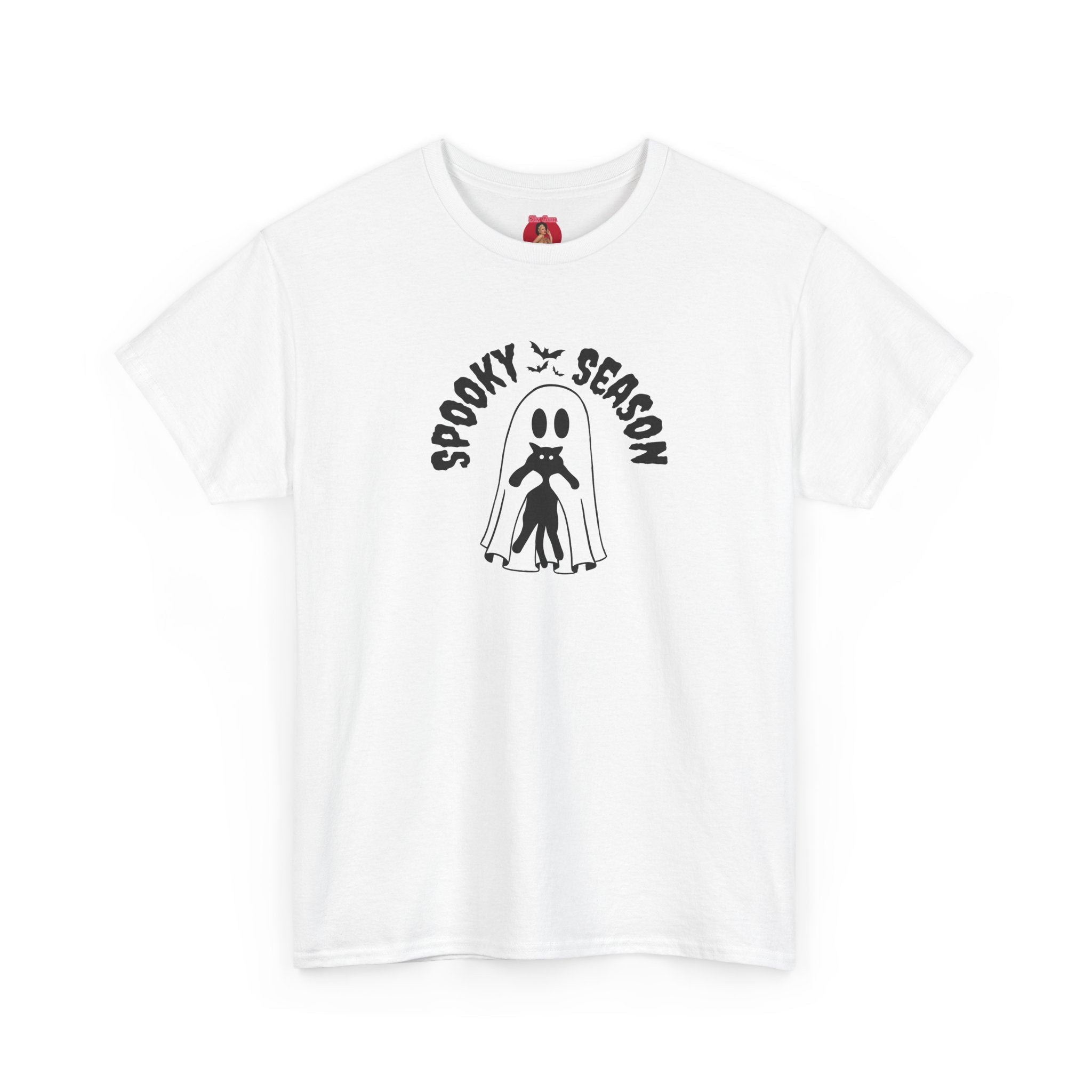 Spooky Ghost and Kitty Tee