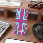 British Flag Mobile Display Stand, Smartphone Holder, Desk Accessory, Home Office Decor, Gift for Tech Lovers, Flexible Display