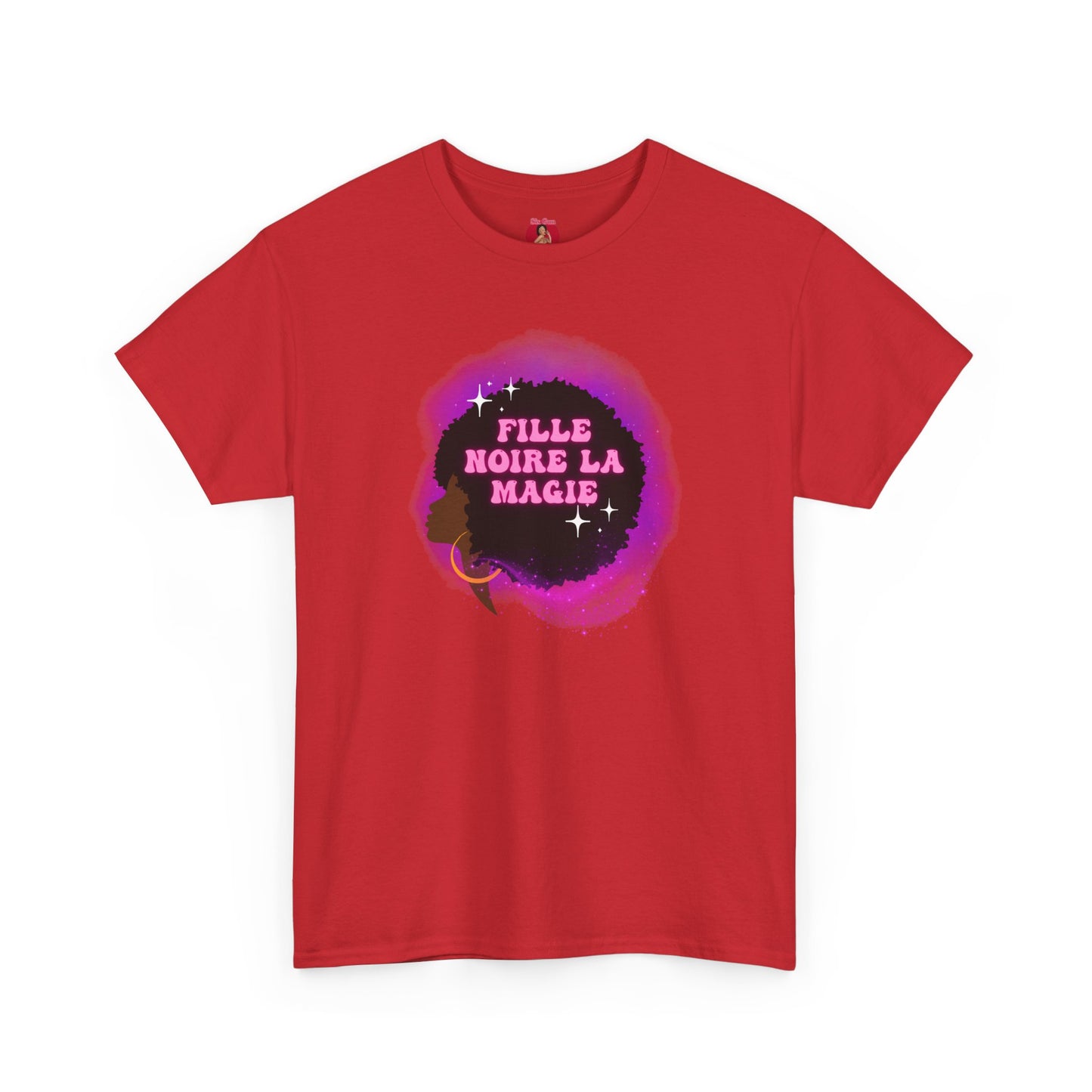 Black Girl Magic Unisex Tee, French Magie des Filles Noires, Afro, Black Excellence, Black History Shirt, Gift for Women and Girls,