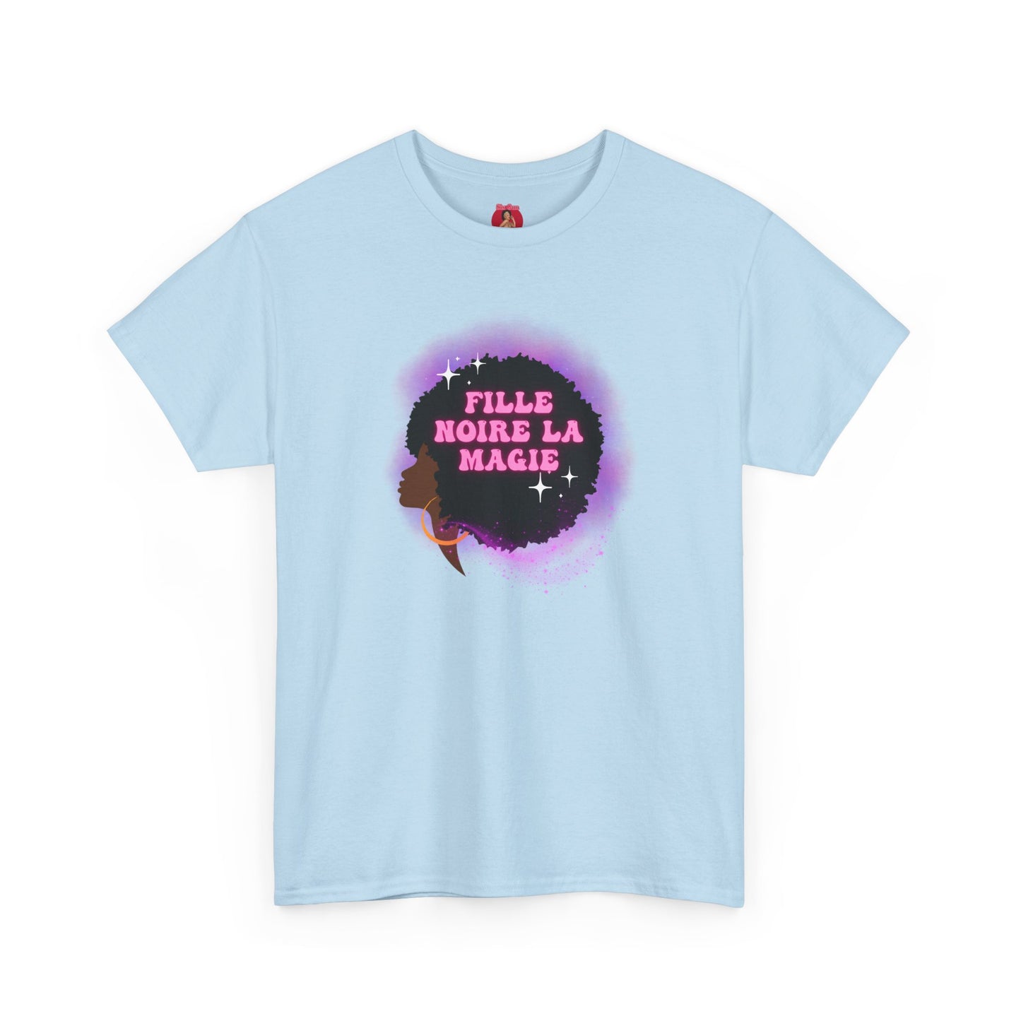 Black Girl Magic Unisex Tee, French Magie des Filles Noires, Afro, Black Excellence, Black History Shirt, Gift for Women and Girls,