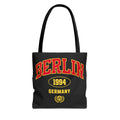Berlin Germany 1994 Athletic Font Tote Bag | Vintage Sport Logo