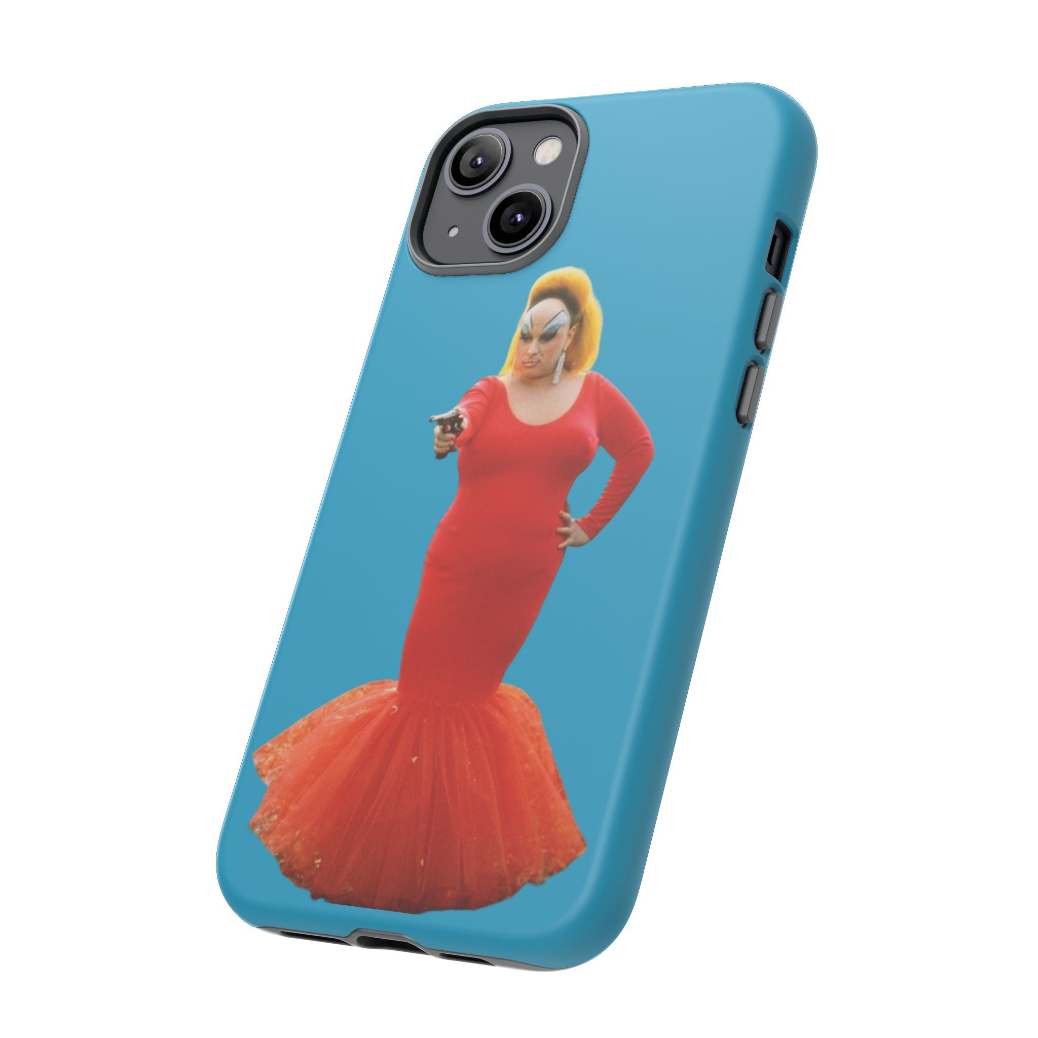 Divine Pink Flamingos John Waters iPhone Case, iPhones 14 & 15