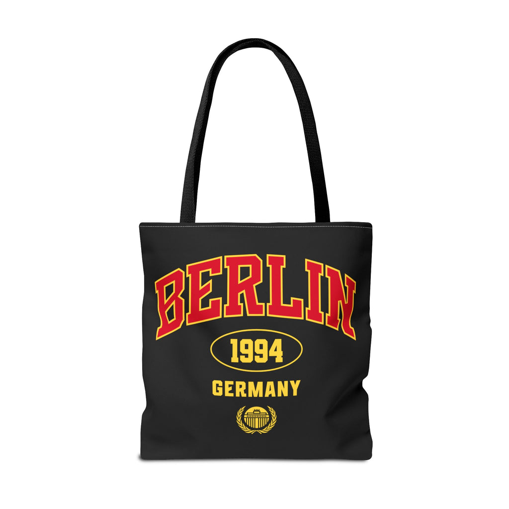 Berlin Germany 1994 Athletic Font Tote Bag | Vintage Sport Logo