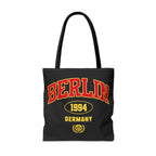 Berlin Germany 1994 Athletic Font Tote Bag | Vintage Sport Logo