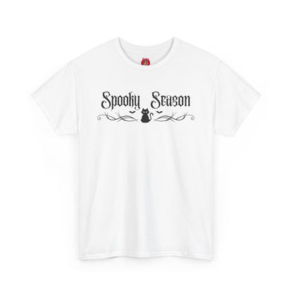 T-Shirt Spooky Season Black Kitty Tribal Unisex Tee