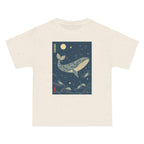 Whale Moon T-Shirt — Japanese-Inspired Ocean Art Tee