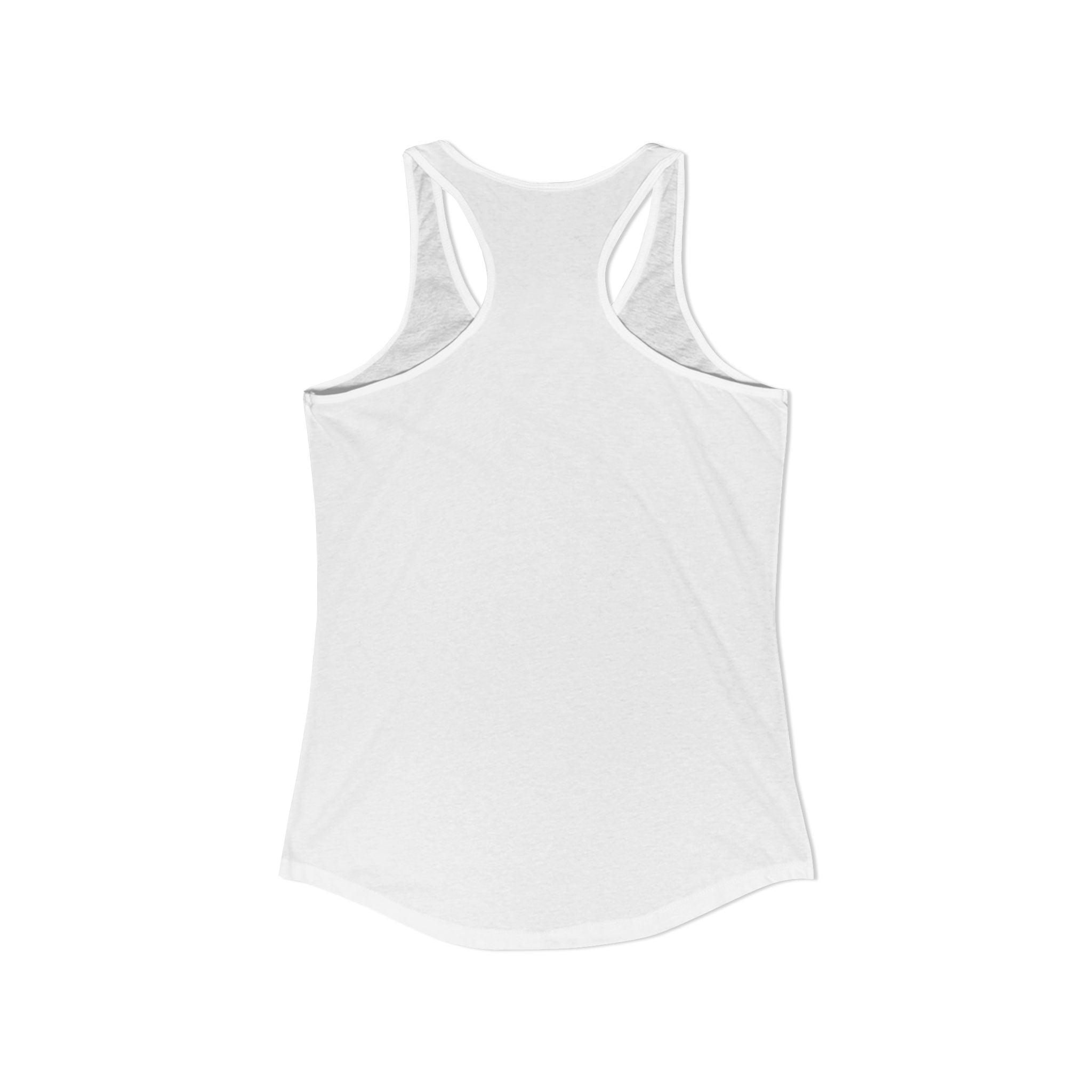 Earth Day Women's Racerback Tank — "Save the Planet, My Cat Says So"