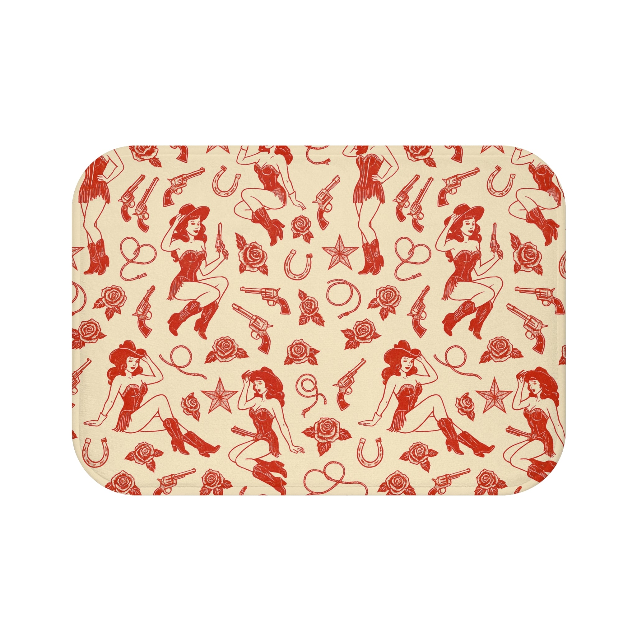 Cowgirl Bath Mat