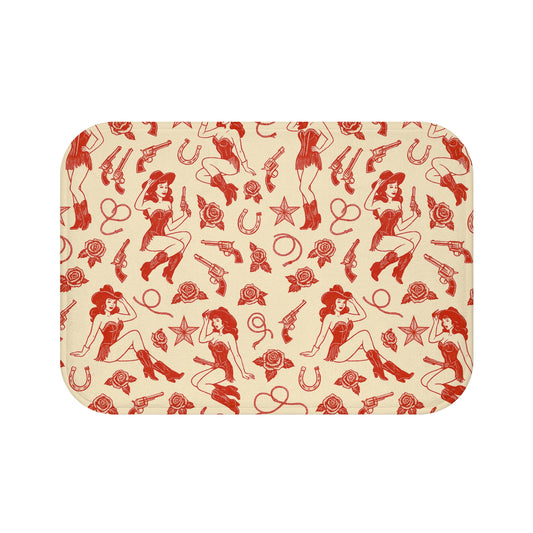 Cowgirl Bath Mat