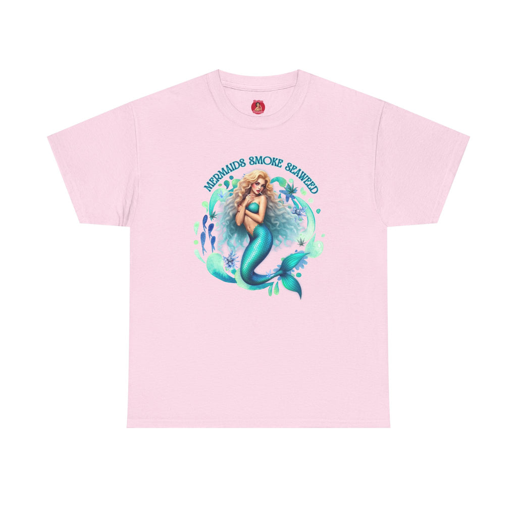 Mermaid Fantasy Unisex Tee - Seaweed Smoking 420