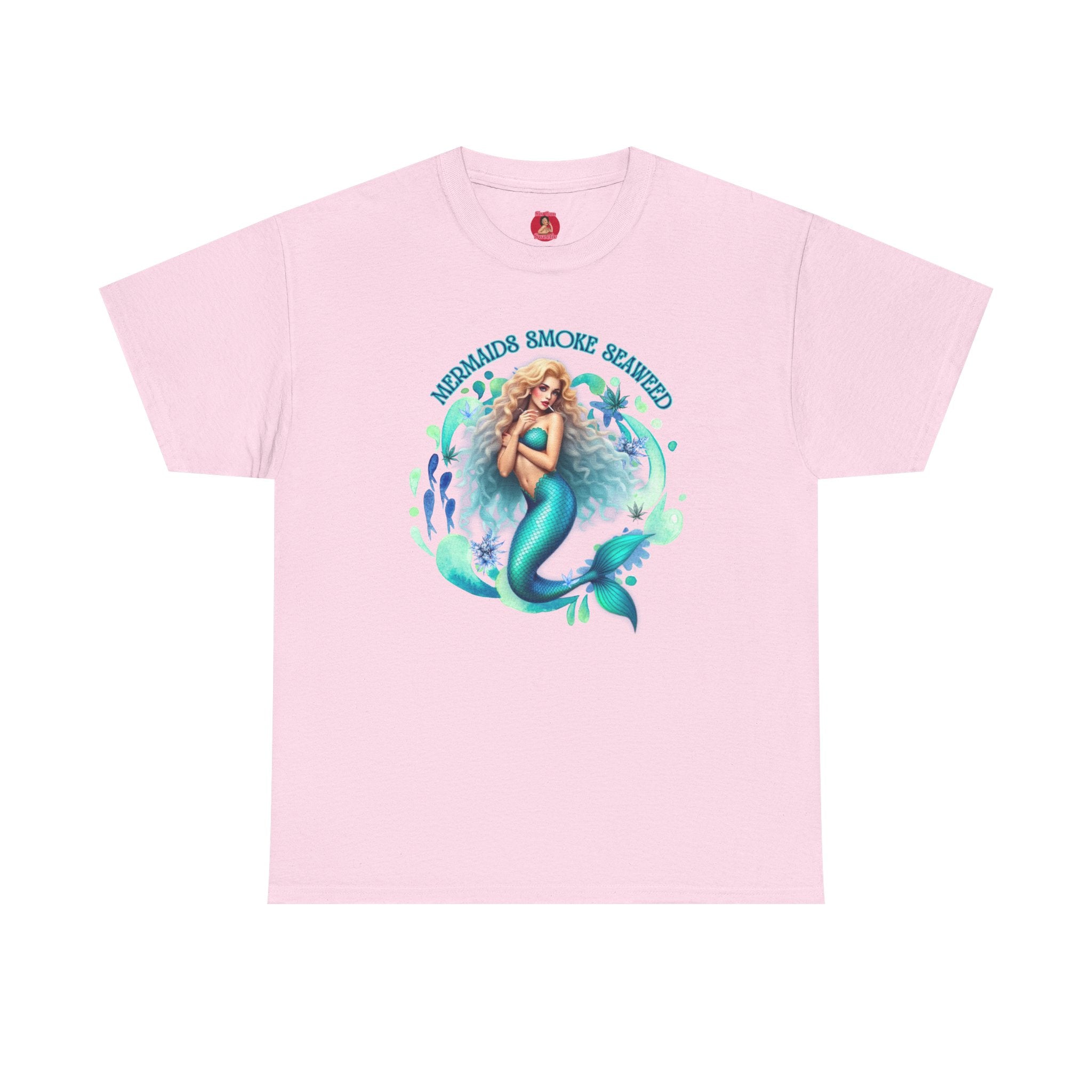 Mermaid Fantasy Unisex Tee - Seaweed Smoking 420