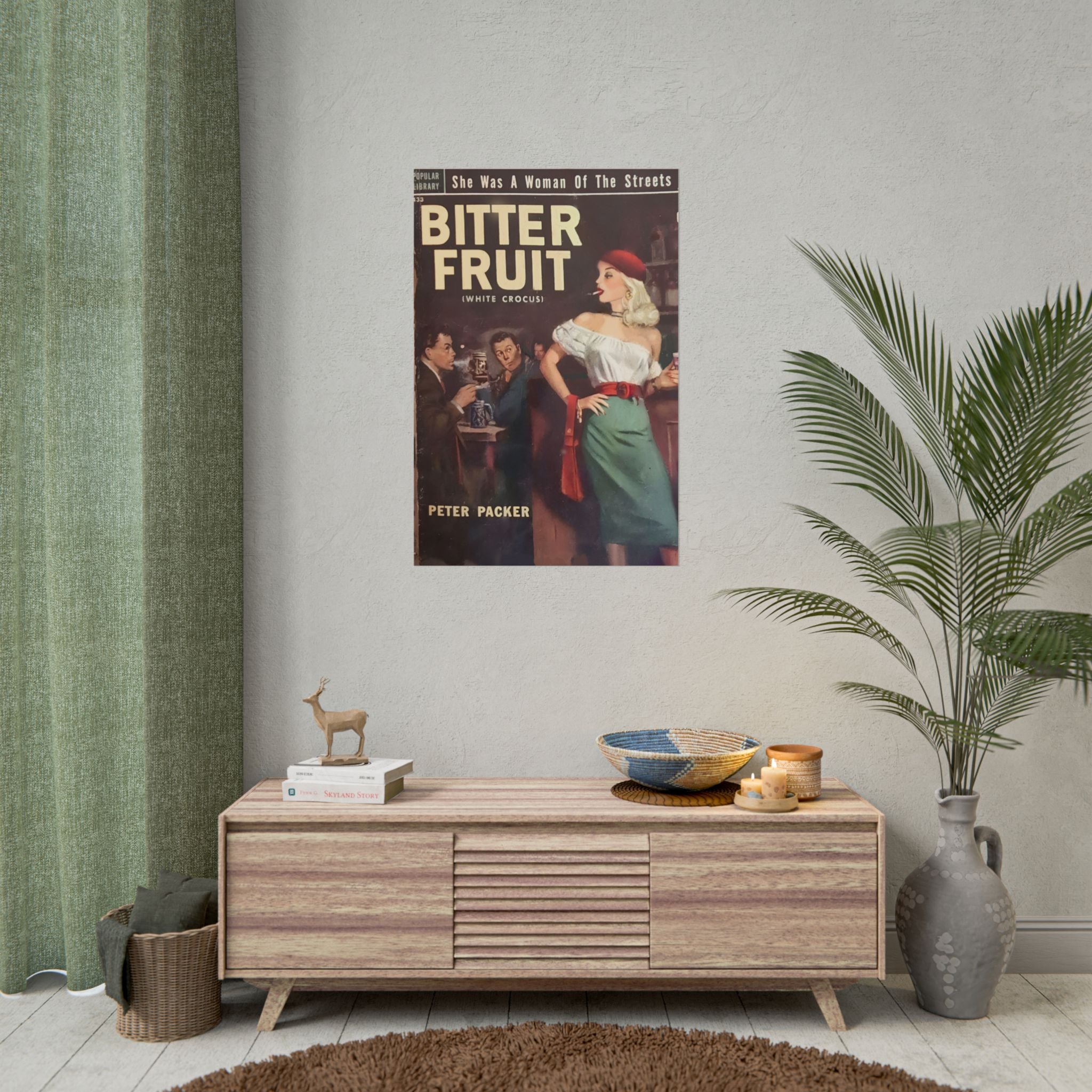 Vintage Pulp Novel Rolled Posters