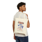 Tote Bag — "Sweetie" Retro Cocktail Illustration Cotton Canvas Tote