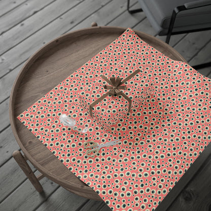Eyeball Pattern on Pink Background, Unusual Punk Gift Wrap, Alternative Gift Wrap, Unique Wrapping Paper, Quirky
