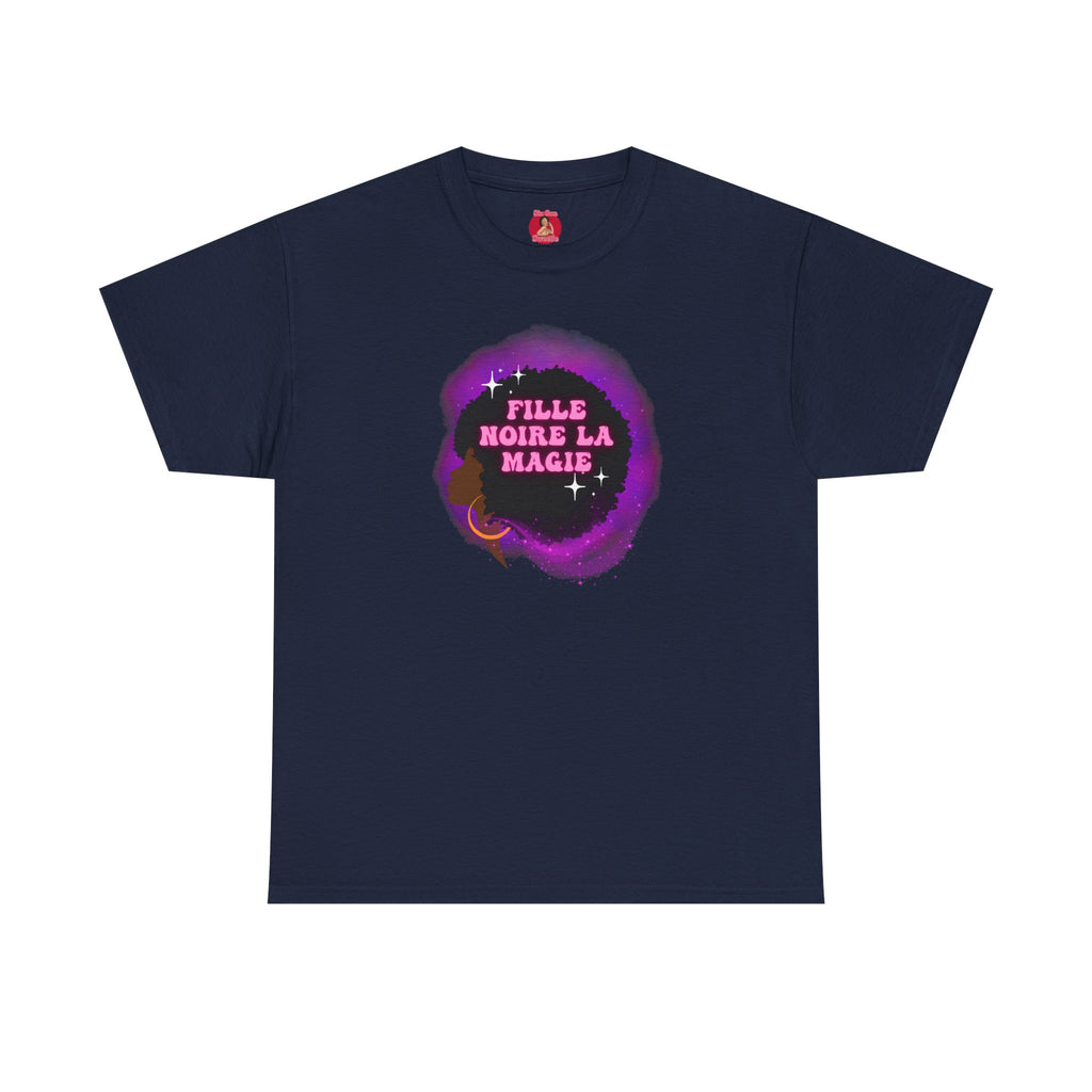 Black Girl Magic Unisex Tee, French Magie des Filles Noires, Afro, Black Excellence, Black History Shirt, Gift for Women and Girls,