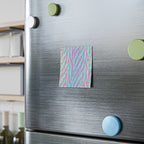 Glitter Zebra Post-it® Note Pads — Sparkle Aqua & Purple Sticky Notes