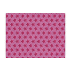 Pink on  Pink Glitter Star Minky Blanket