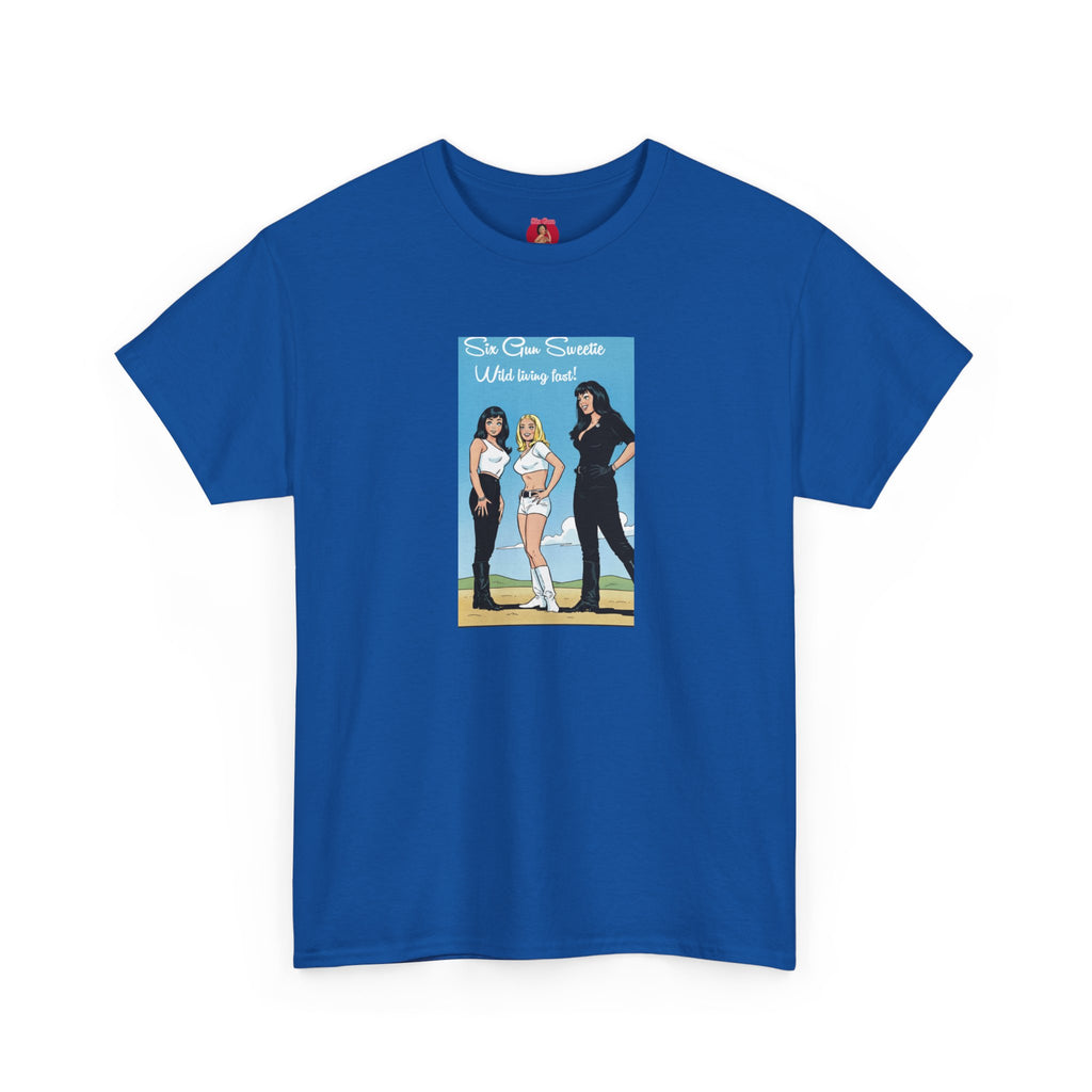 Wild Living Fast vintage pinup tee | Faster Pussycat Kill Kill inspired