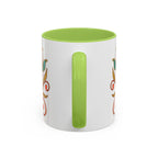 Coffee Mug — "Chinga la Migra" Colorful Peacock Accent Mug
