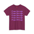 Graphic Tee Free Shrugs Retro Y2K Unisex Heavy Cotton Tee
