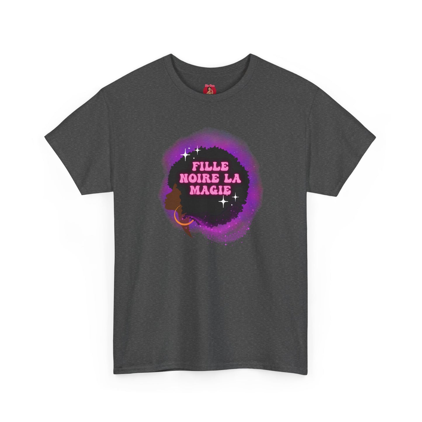 Black Girl Magic Unisex Tee, French Magie des Filles Noires, Afro, Black Excellence, Black History Shirt, Gift for Women and Girls,
