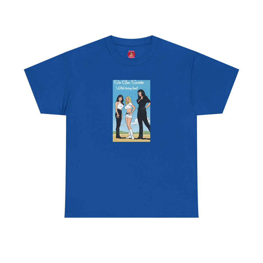 Wild Living Fast vintage pinup tee | Faster Pussycat Kill Kill inspired