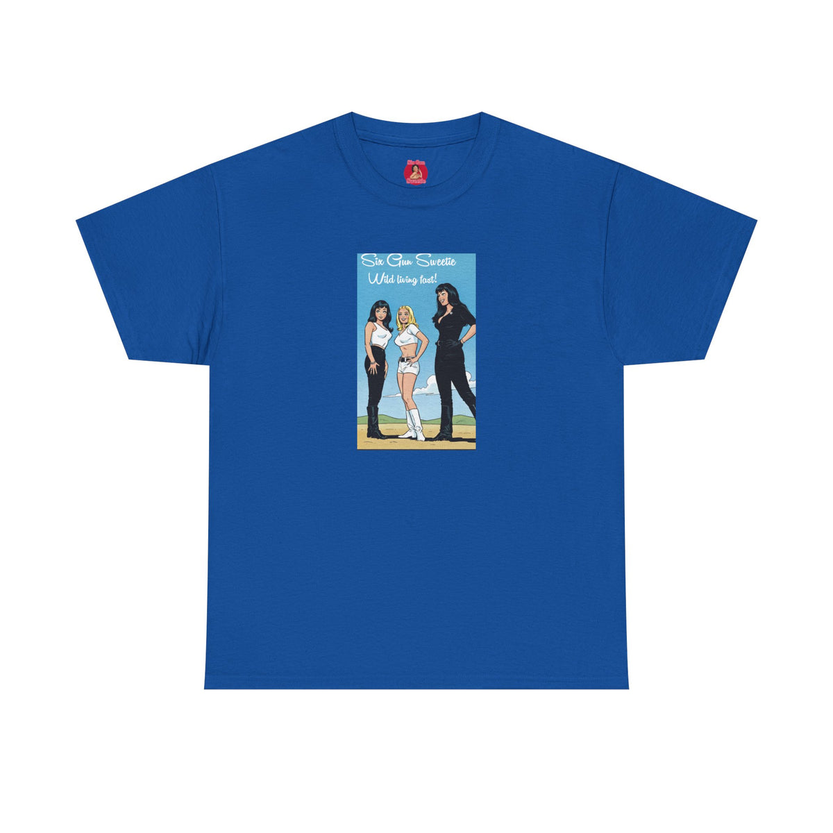 Wild Living Fast vintage pinup tee | Faster Pussycat Kill Kill inspired